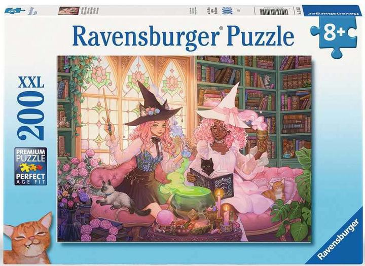 Puzzle Ravensburger Enchanting Library 200 elementów (4005556134151) - obraz 1