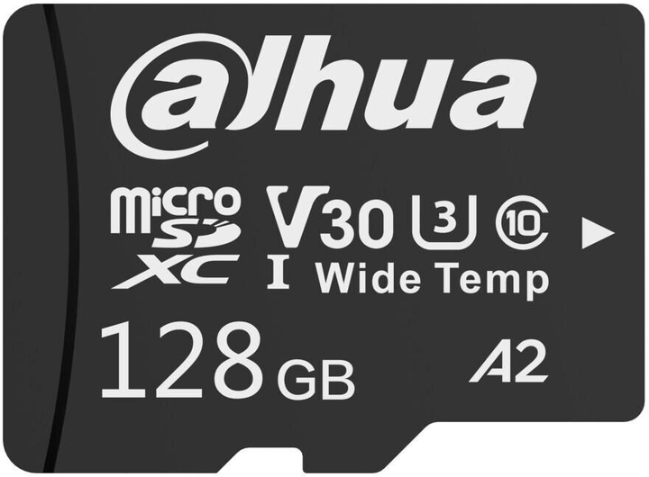 Карта пам'яті Dahua MicroSD W100 128GB Class 3 (DHI-TF-W100-128GB) - зображення 1