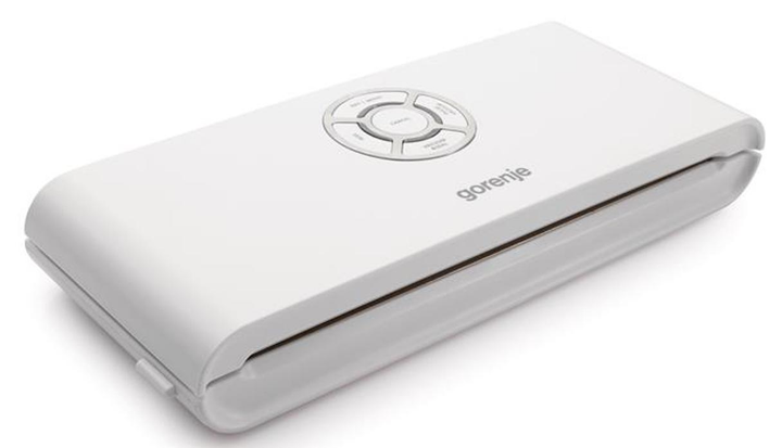 Вакууматор Gorenje VS120W для пакетов 30см +10 пакетов белый - изображение 1