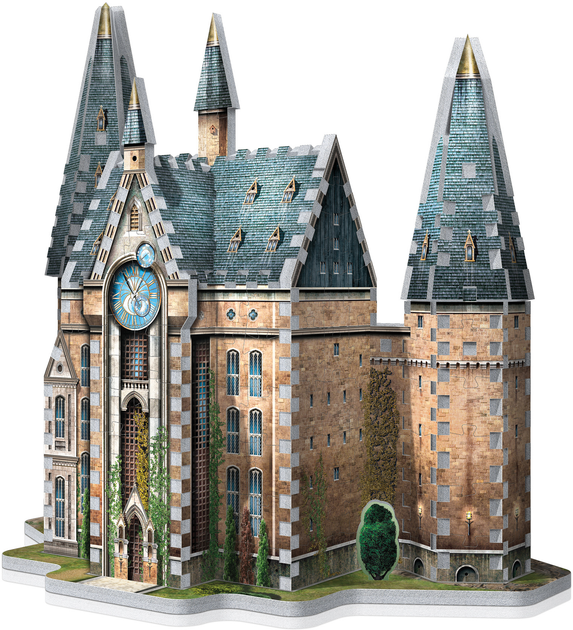 3D Puzzle Wrebbit 3D Harry Potter Clock Tower 420 elementów (0665541010132) - obraz 2