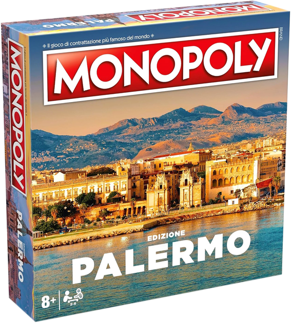 Настільна гра Winning Moves Monopoly Palermo Edition (5036905053785) - зображення 1