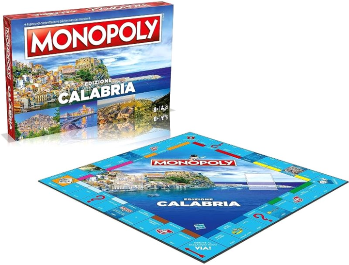 Gra planszowa Winning Moves Monopoly The Most Beautiful Villages In Italy Calabria (5036905054713) - obraz 2