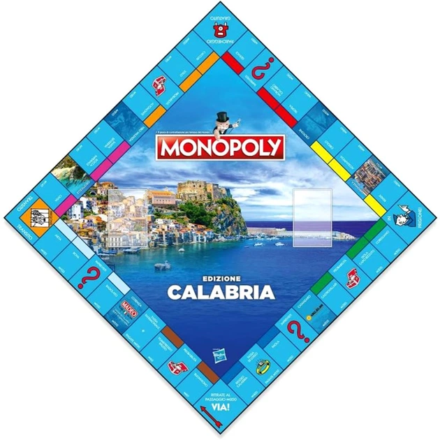 Настільна гра Winning Moves Monopoly The Most Beautiful Villages In Italy Calabria (версія італійська) (5036905054713) - зображення 3