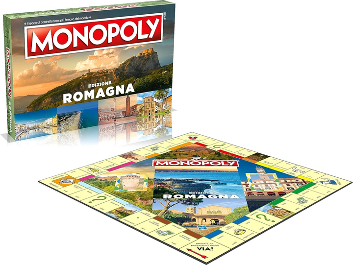 Gra planszowa Winning Moves Monopoly Romagna Edition (wersja włoska) (5036905046916) - obraz 3