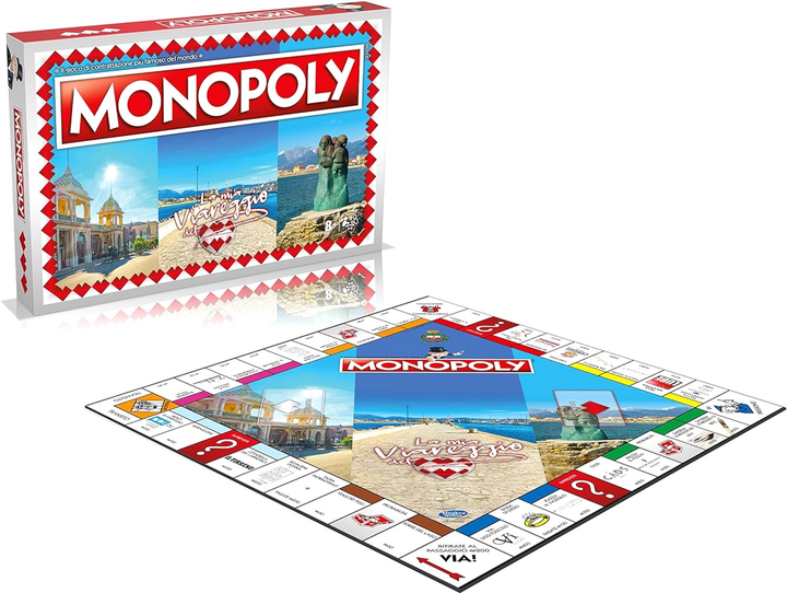 Настільна гра Winning Moves Monopoly Viareggio Edition (5036905052498) - зображення 2