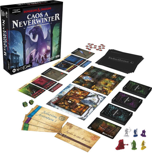 Gra planszowa Hasbro Dungeons & Dragons Chaos in Neverwinter (wersja włoska) (5010996107022) - obraz 5