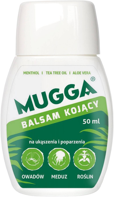 Бальзам від комарів MUGGA Mosquito Soothing Lotion 50 мл (5411649084262) - зображення 1