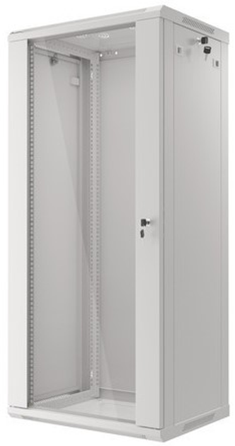 Szafa wisząca serwerowa Lanberg 19" 27U 600x450 Gray (WF01-6427-10S) - obraz 1