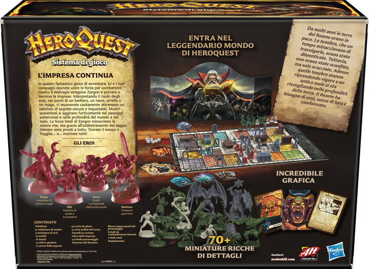 Настільна гра Hasbro Геройський квест (версія італійська) (5010993940493) - зображення 4