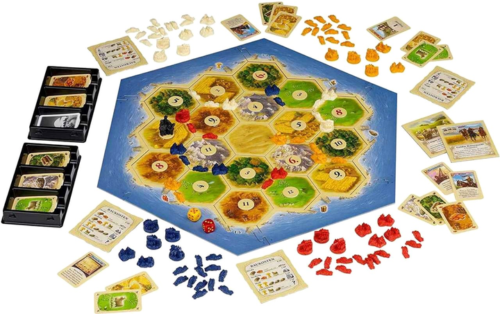 Настільна гра Giochi Uniti Catan Base Eco 2022 (версія італійська) (8058773208705) - зображення 4