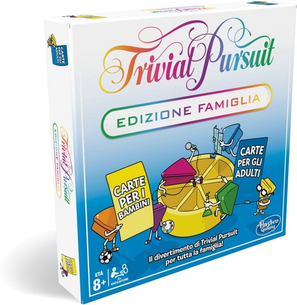 Настільна гра Hasbro Trivial Pursuit Family Edition (версія італійська) (5010993514182) - зображення 2