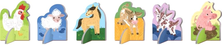 Gra planszowa Sassi Junior Animal Friends In the Farm (wersja włoska) (9788830355392) - obraz 4