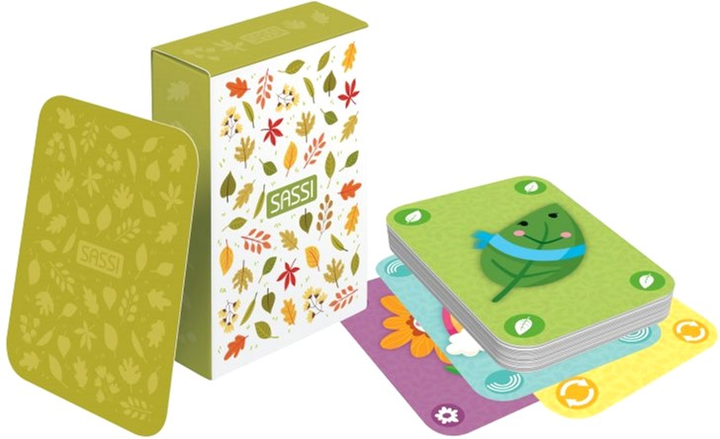 Настільна гра Sassi Junior Card Games I Doubt The nature (версія англійська) (9788830313088) - зображення 5