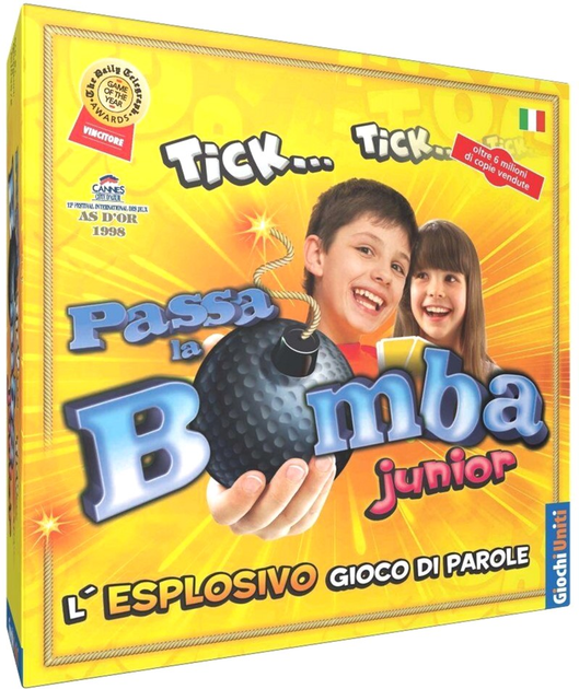 Gra planszowa Giochi Uniti Pass the Junior Bomb (8033772890977) - obraz 1