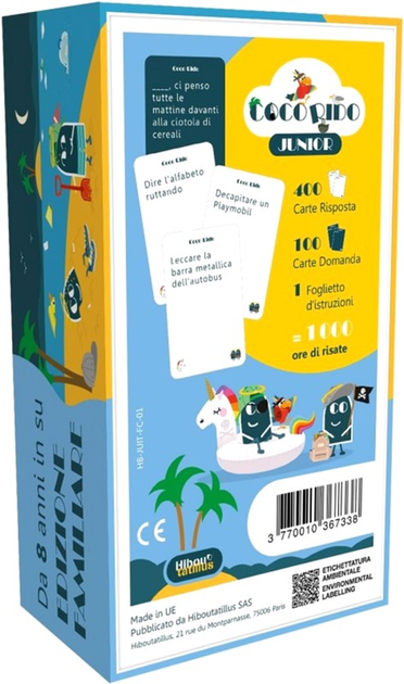 Gra planszowa Asmodee Coco Rido Junior Boarding (wersja włoska) (3770010367338) - obraz 3