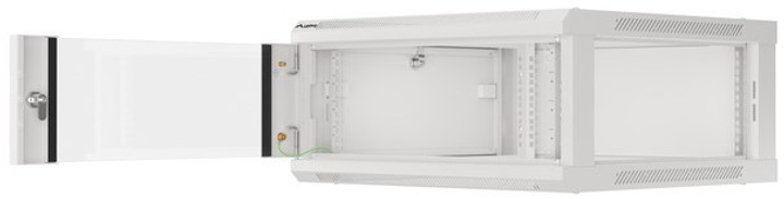 Szafa wisząca serwerowa Lanberg 19" 4U 600x600 Gray (WF01-6604-10S) - obraz 3
