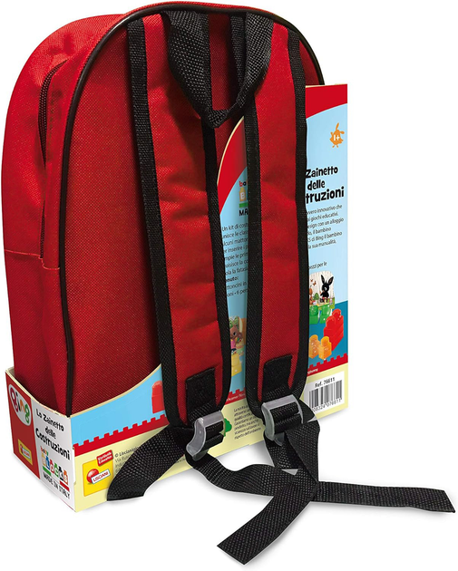 Конструктор Lisciani Bing Baby Blocks Red Backpack 36 деталей (8008324076611) - зображення 2