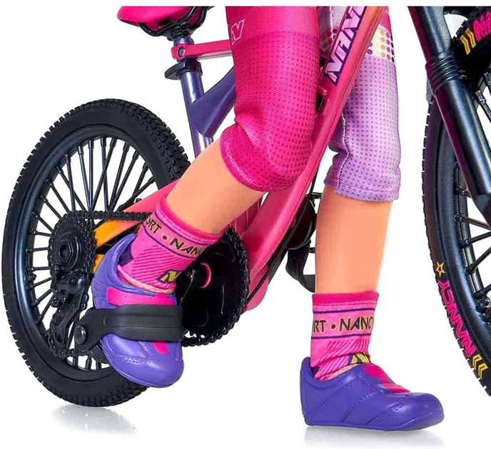 Лялька з аксесуарами Famosa Nancy A Day On A Mountain Bike 43 см (8410779105615) - зображення 5