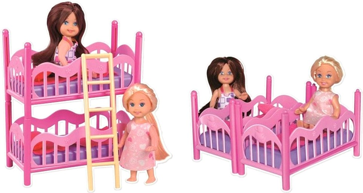 Набір ляльок RS Toys Sofy's World Bedroom Lett i Castello 2 шт (8004817105066) - зображення 2