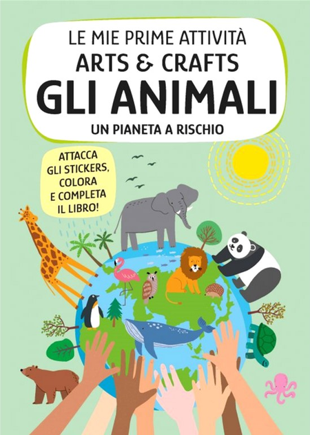 My First Arts & Crafts Activities Animals - I.Trevisan, G. Meneguzzo, M. Gaule (9788830310599) - obraz 2