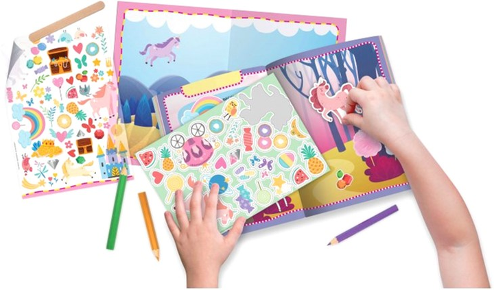 My First Arts & Crafts Activities Unicorns - I.Trevisan, G. Meneguzzo, M. Gaule (wersja włoska) (9788830310469) - obraz 7