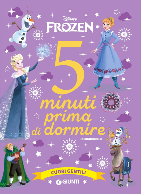 Книга Giunti Frozen 5 Minutes Before Bed In Capital Letters (9788852242168) - зображення 1
