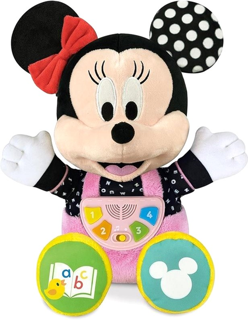 М'яка іграшка Clementoni Baby Minnie Prime Story (8005125178520) - зображення 2