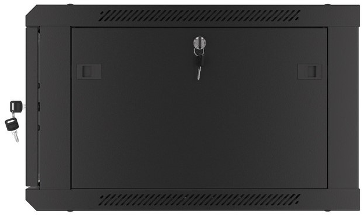 Szafa wisząca serwerowa Lanberg 19" 6U 600x600 Black (WF01-6606-10B) - obraz 6
