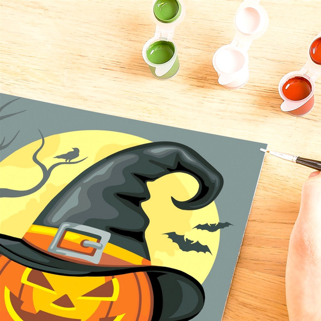 Картина за номерами Ravensburger CreArt Happy Halloween 18 x 24 см (4005556237128) - зображення 2