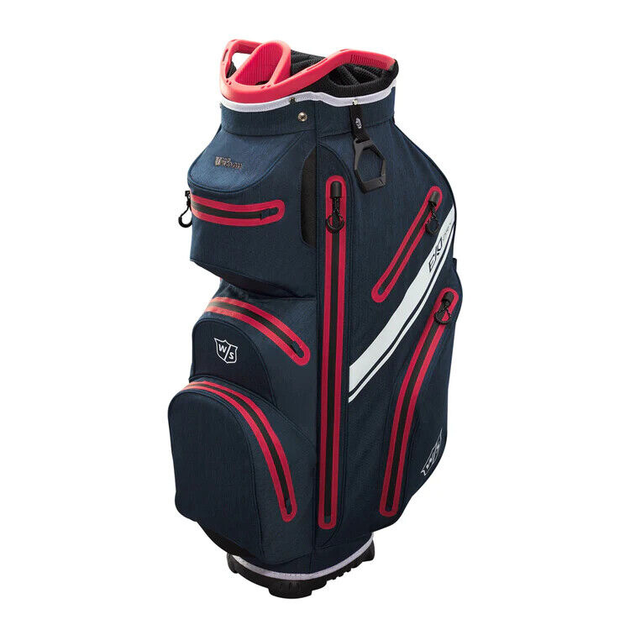 Torba golfowa Wilson Exo Dry niebiesko-czerwona (97512610704) - obraz 1