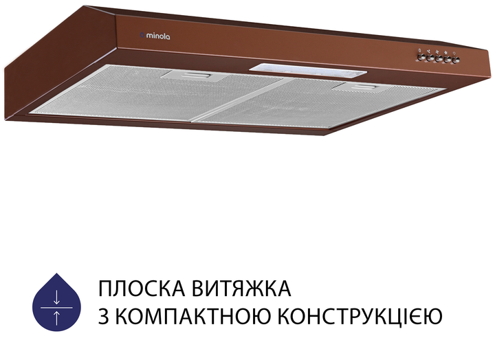 Вытяжка Minola HPL 612 BR - изображение 2