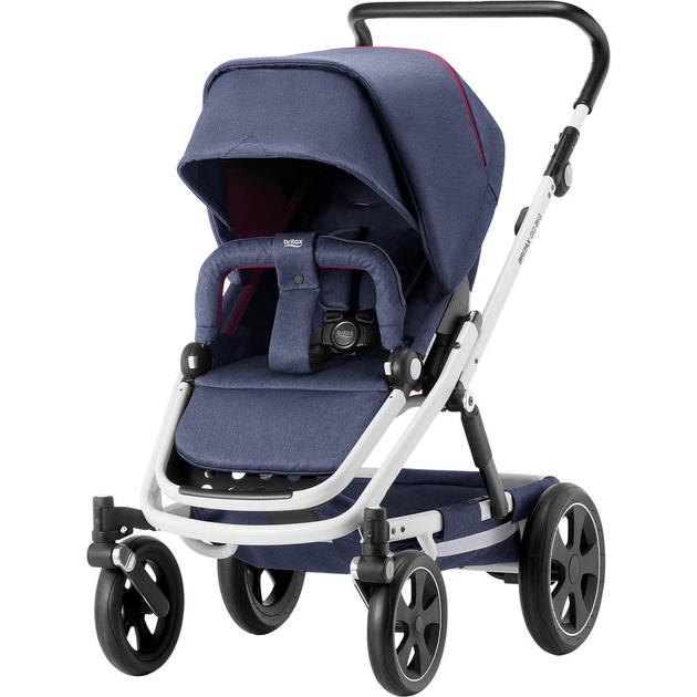 Прогулочная коляска Britax-Romer Go Big2 Oxford Navy /white – фото ...