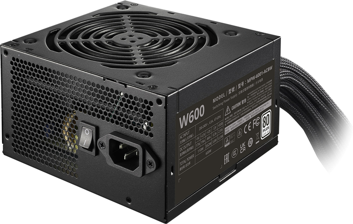 Блок питания CoolerMaster Elite NEX White 600W (MPW-6001-ACBW-BEU) - изображение 2