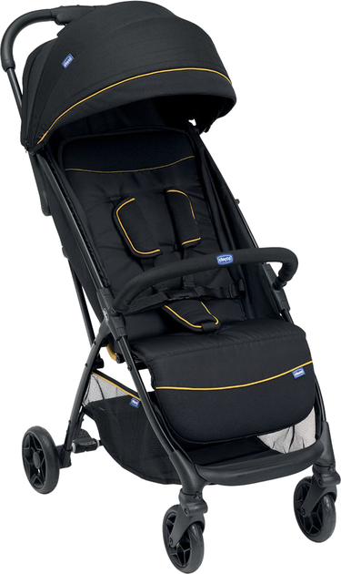 Прогулочная коляска Chicco Glee Черная с оранжевым (87068.73) - изображение 1