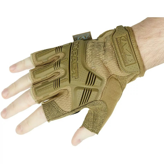 Перчатки тактические Mechanix Безпалые койот, XL - изображение 2