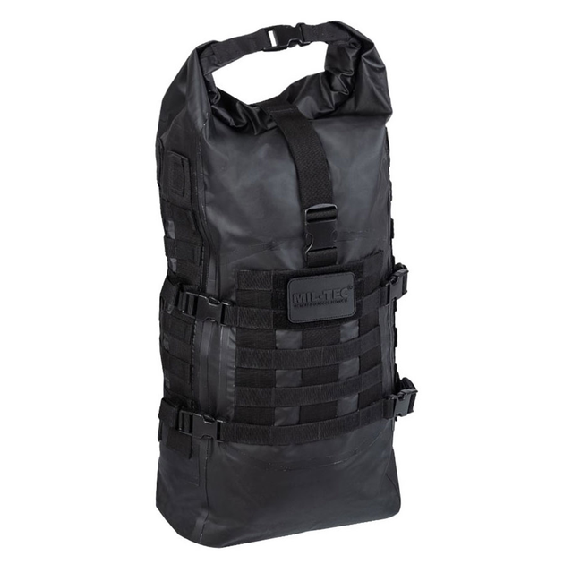 Рюкзак скрутка Sturm Mil-Tec Tactical Backpack Seals Dry-Bag BlackBlack - зображення 1