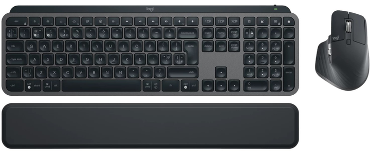 Zestaw bezprzewodowy Logitech MX Keys Combo for Business Gen 2 Black (920-008923) - obraz 1