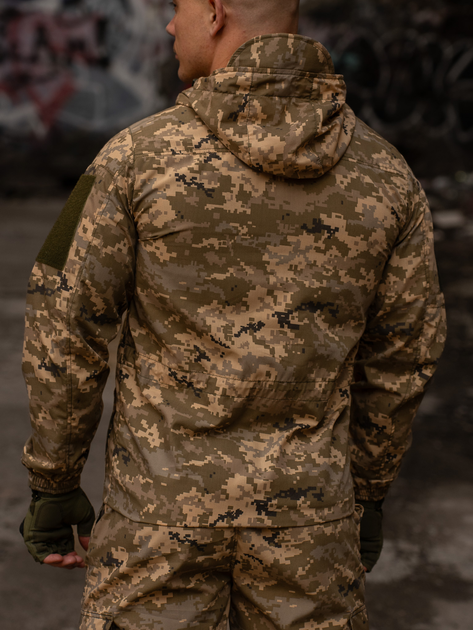 Куртка-ветровка тактическая Klost Poplin цвет ММ14, 48 - изображение 2