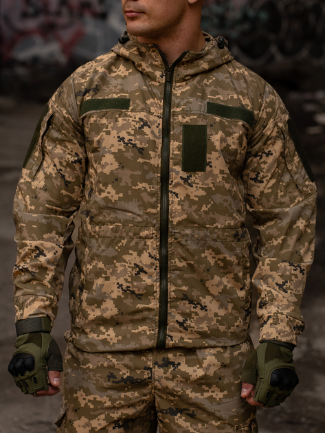Куртка-ветровка тактическая Klost Poplin цвет ММ14, 58 - изображение 1