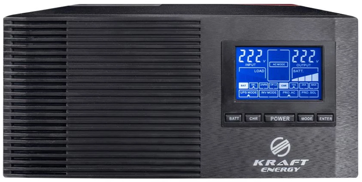 ИБП Kraft KRF-AVR1000VA/800W-12V (42-00092) - изображение 2