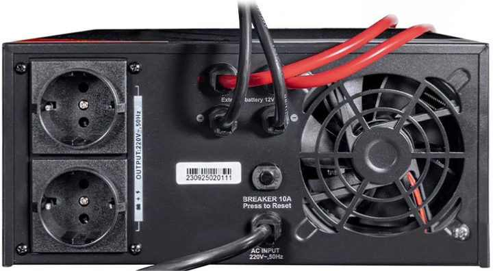 ИБП Kraft KRF-AVR600VA/500W-12V (42-00094) - изображение 4