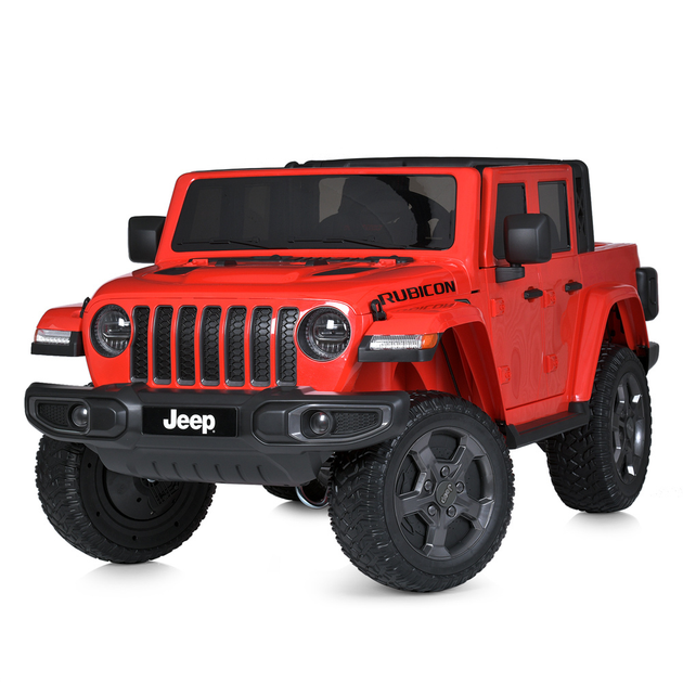 Детский двухместный электромобиль джип Jeep Rubicon M 5740EBLR (Красный ...