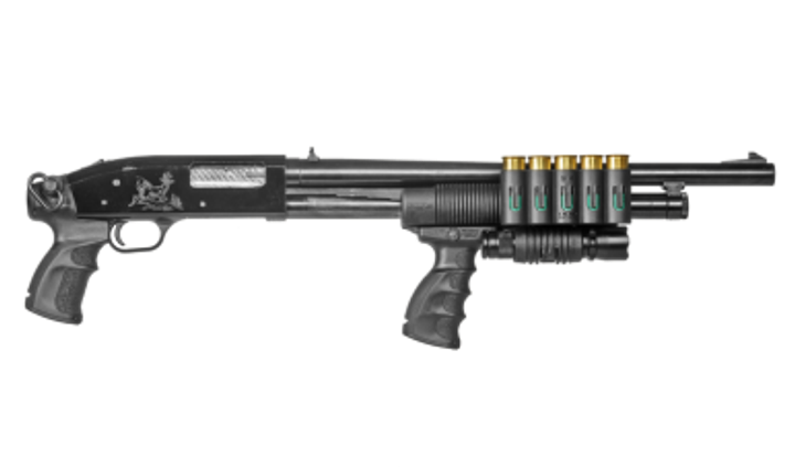 Рукоятка пістолетна FAB для Mossberg 500/590, чорна - зображення 2