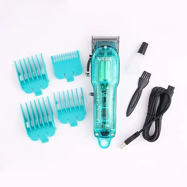 Машинка для стрижки волос VGR V-660 аккумуляторная 5W Green (3_04914) - изображение 3