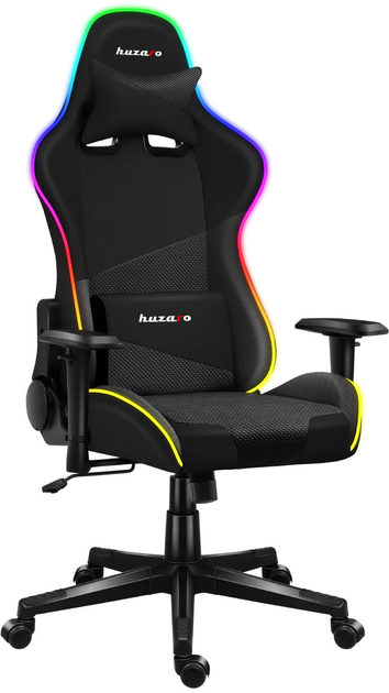 Ігрове крісло Huzaro Force 6.2 Black RGB - зображення 2