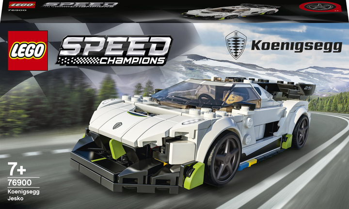 Zestaw klockow LEGO Speed Champions Koenigsegg Jesko 280 elementow (76900) (955555903647038) - Outlet - obraz 1