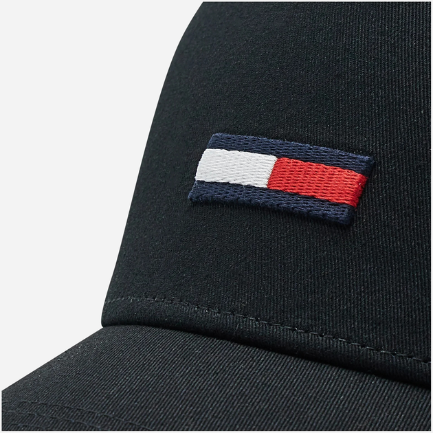 Czapka z daszkiem Tommy Hilfiger AU0AU00843-BDS Czarna (8719859610385) - obraz 4