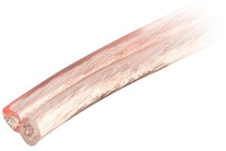 Kabel akustyczny Lanberg 2 x 2.5 mm² 100 m Transparent (SC-2X25-10CC-1000-TR) - obraz 3