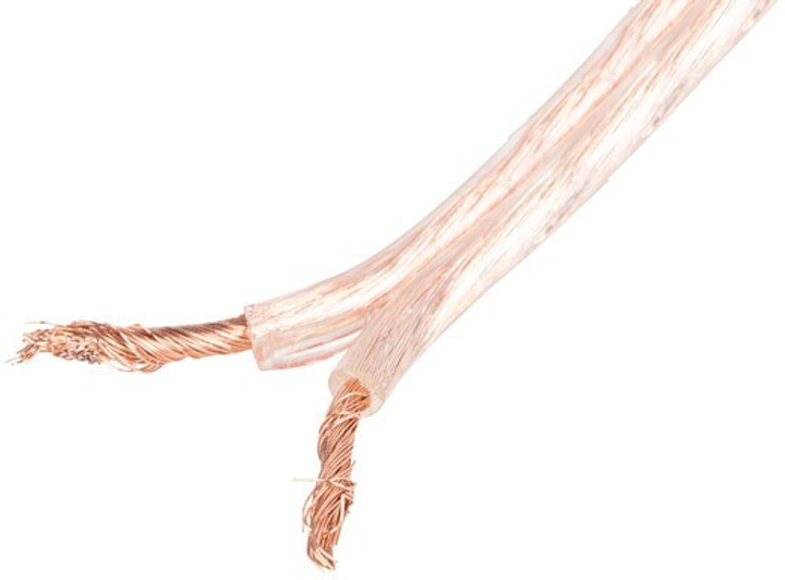 Kabel akustyczny Lanberg 2 x 2.5 mm² 100 m Transparent (SC-2X25-10CC-1000-TR) - obraz 4