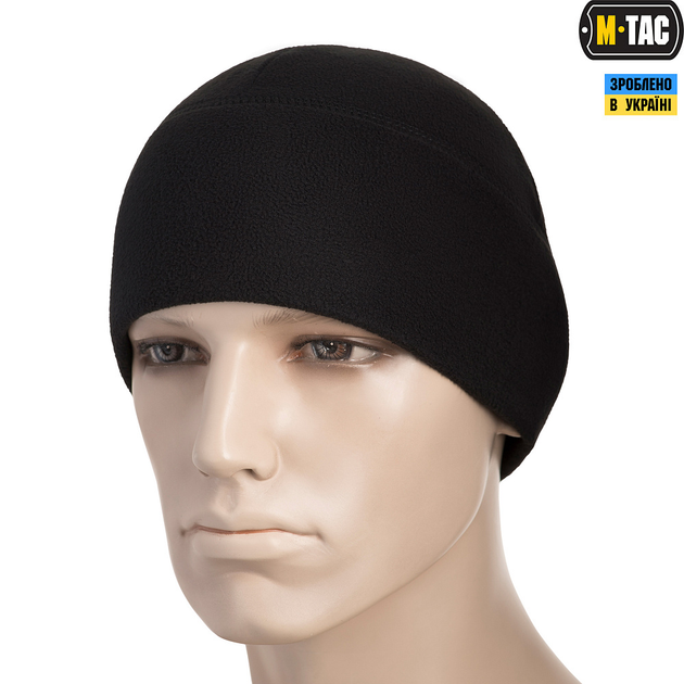 Шапка M-Tac Watch Cap Elite флис (270г/м2) Black XL - изображение 1